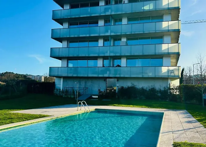 Skyline Heaven - Fantastic View - Pool - Garage Apartment Vila Nova de Gaia